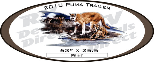 Puma Rv Decals 2010 Puma Travel Trailer | USA - RV Decals Direct