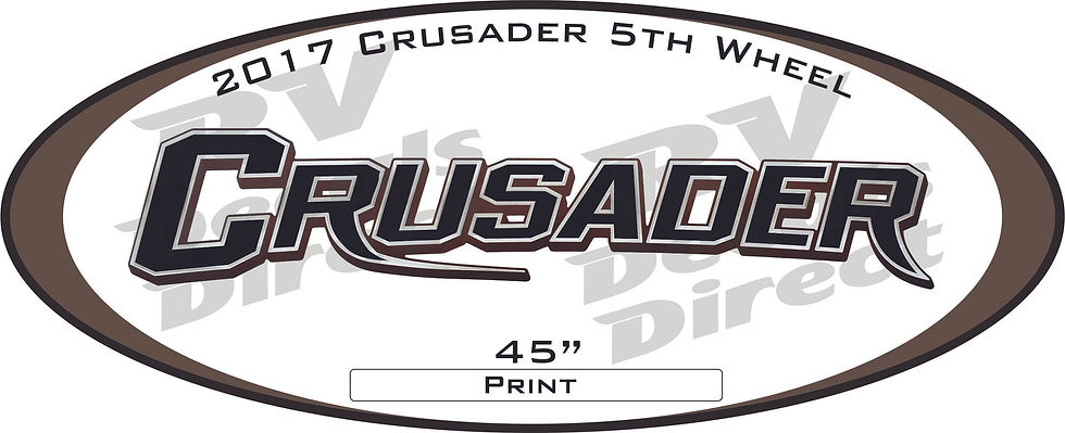 2017 Crusader 5th Wheel