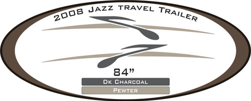 2008 Jazz 5th wheel | USA - RV Decals Direct