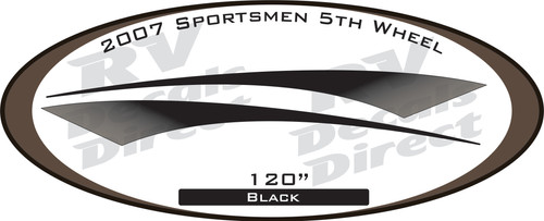 2007 Sportsmen 5th Wheel | RV Decals Direct