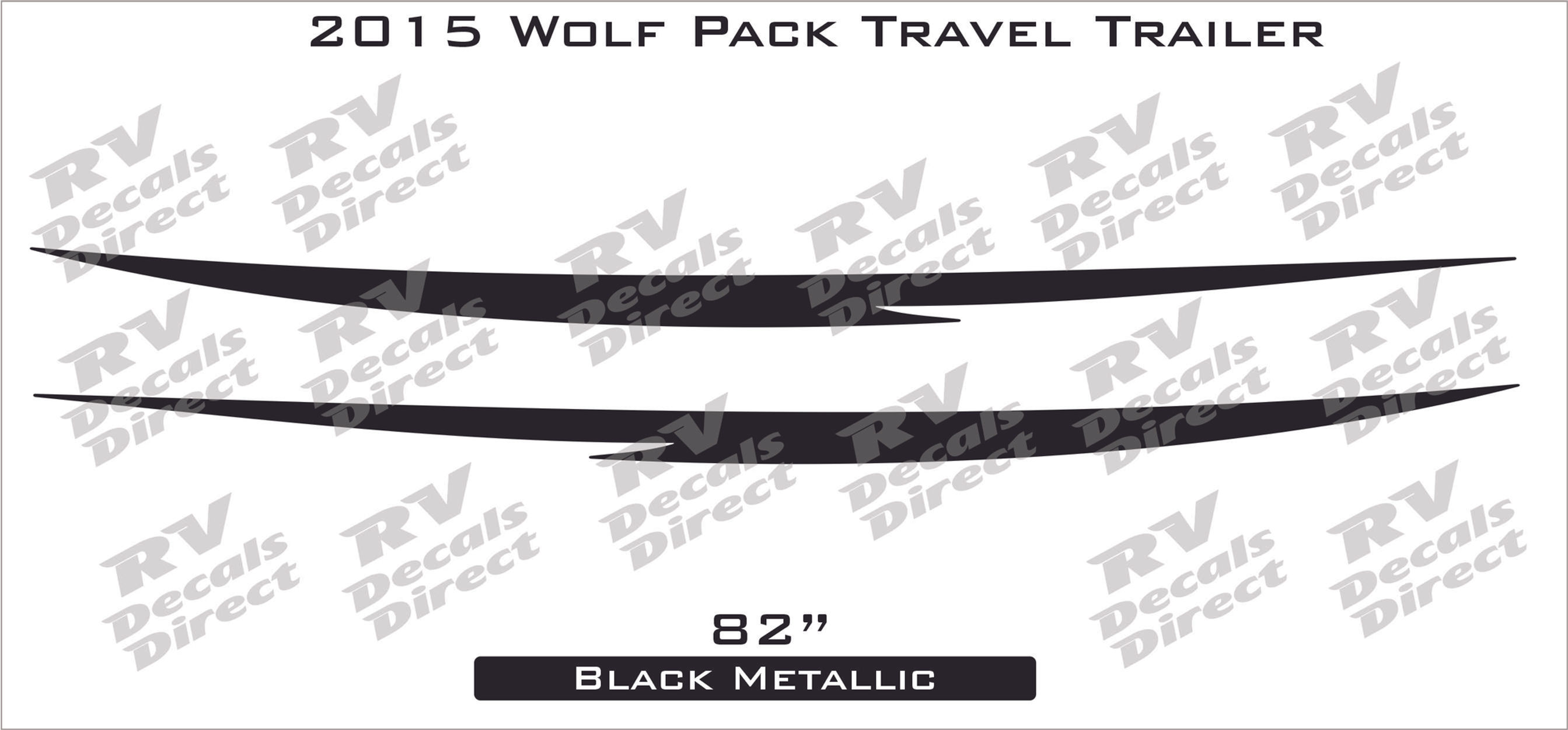 2015 Wolf Pack Travel Trailer