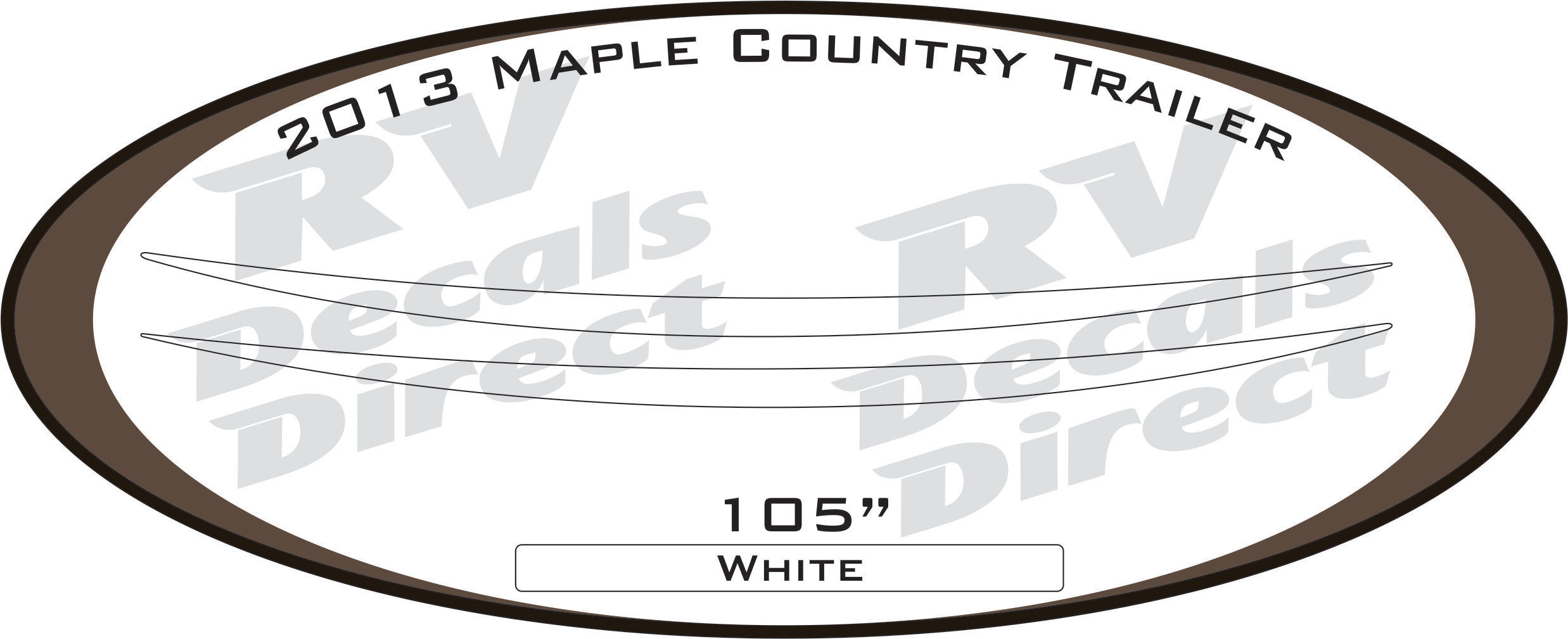 2013 Maple Country Travel Trailer