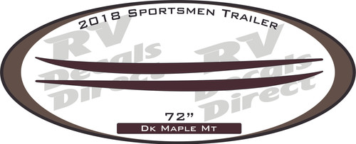 Sportsmen KZ Travel Trailer Replacement RV Decals & Graphics