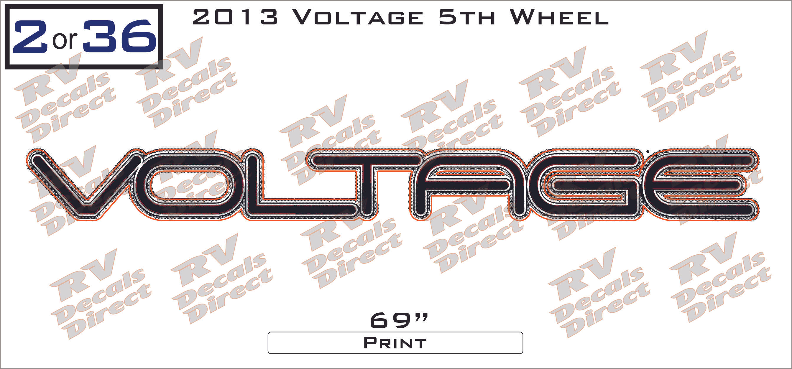 2013 Voltage 5th Wheel