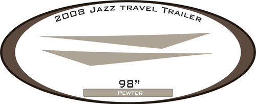 2008 Jazz 5th wheel | USA - RV Decals Direct
