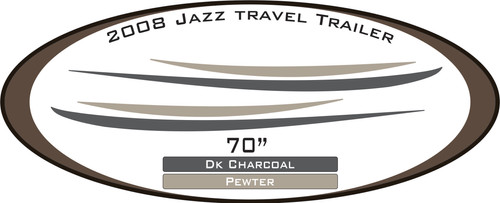 2008 Jazz 5th wheel | USA - RV Decals Direct