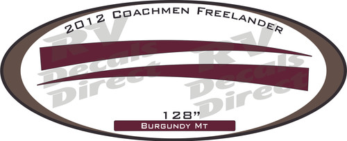 Freelander Coachmen Class C Replacement RV Decals & Graphics