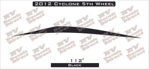 Cyclone Heartland 5th Wheel Replacement RV Decals & Graphics