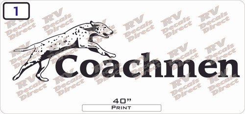 Catalina Coachmen Travel Trailer Replacement RV Decals & Graphics