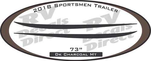 Sportsmen KZ Travel Trailer Replacement RV Decals & Graphics