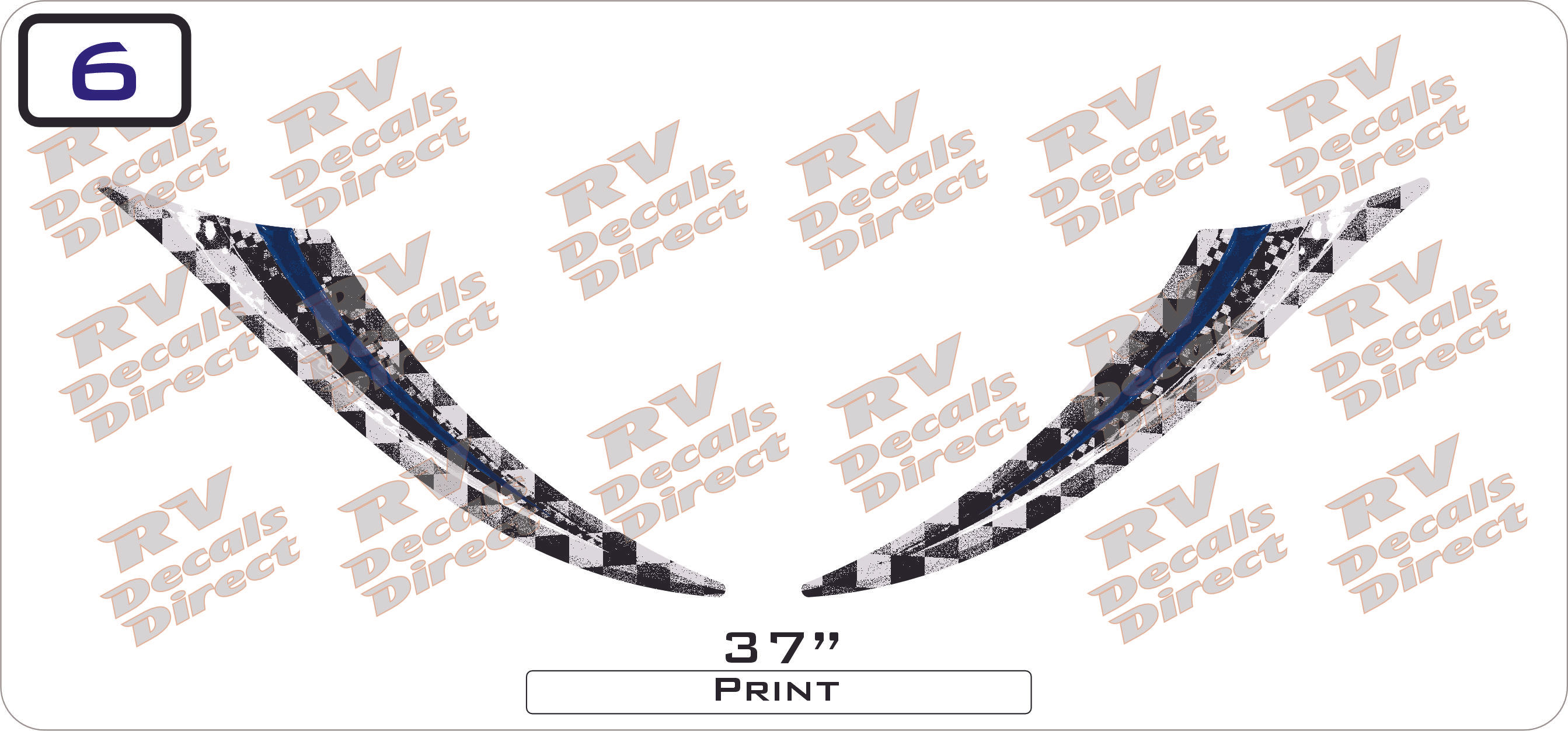 2013 XLR Hyper Lite Travel Trailer Decal