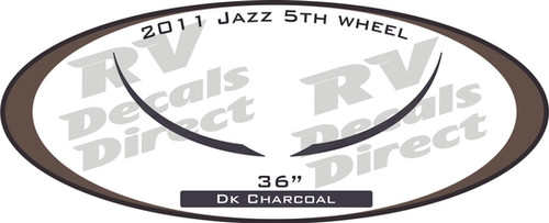 Jazz Lite Thor 5th Wheel Replacement RV Decals & Graphics