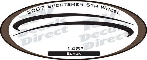 2007 Sportsmen 5th Wheel | RV Decals Direct