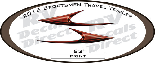 2015 Sportsmen Travel Trailer | RV Decals Direct