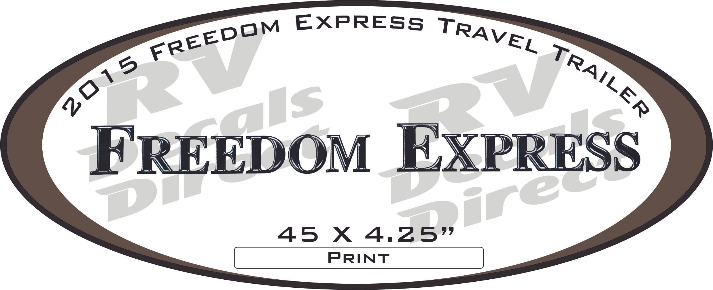 2015 Freedom Express Travel Trailer