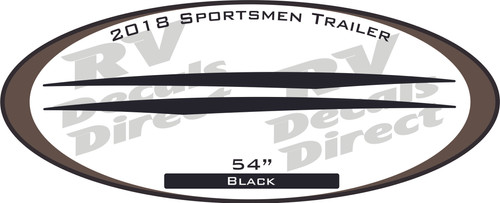 Sportsmen KZ Travel Trailer Replacement RV Decals & Graphics