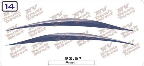 Freedom Elite Replacement RV Decals