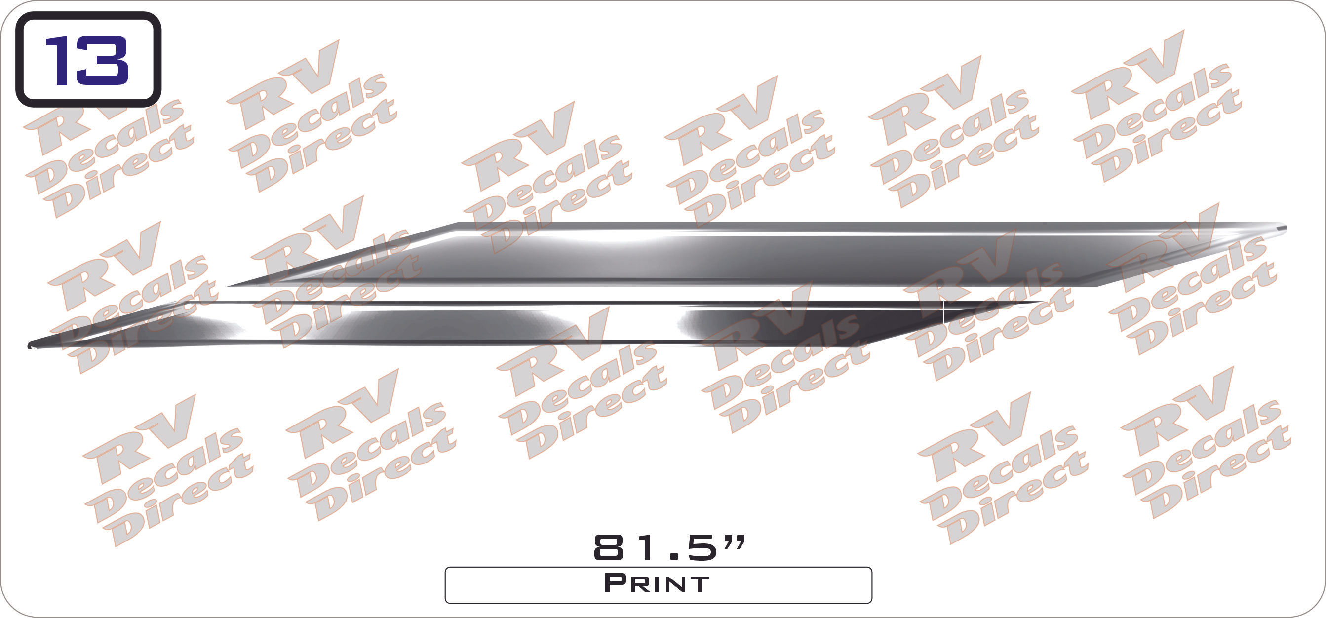 2019 Tracer Travel Trailer Decal