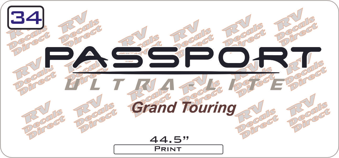 2017 Passport Travel Trailer