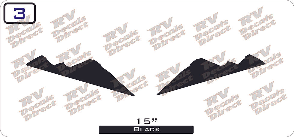 2019 Grey Wolf Travel Trailer Decal