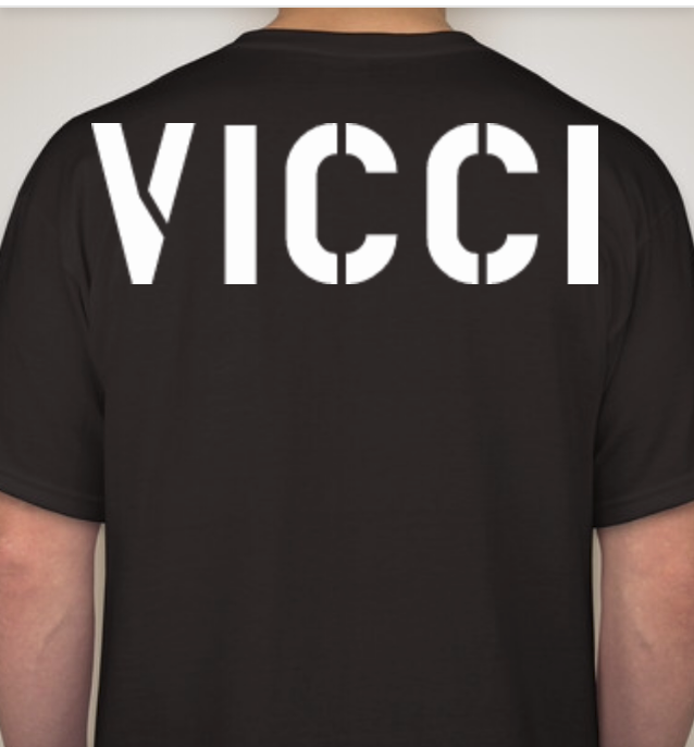 Black Vicci Back Logo