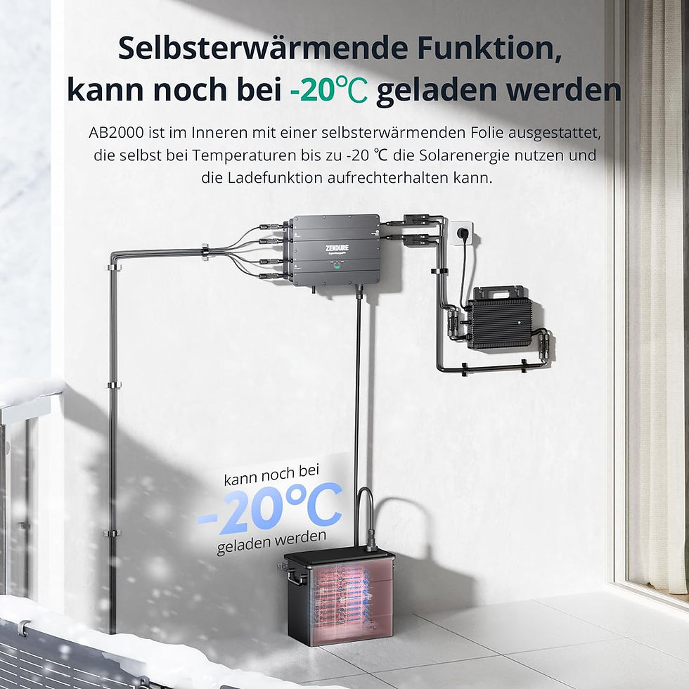 Miniaturbild: Zendure AB2000S Zusatzbatterie (1920 kWh)