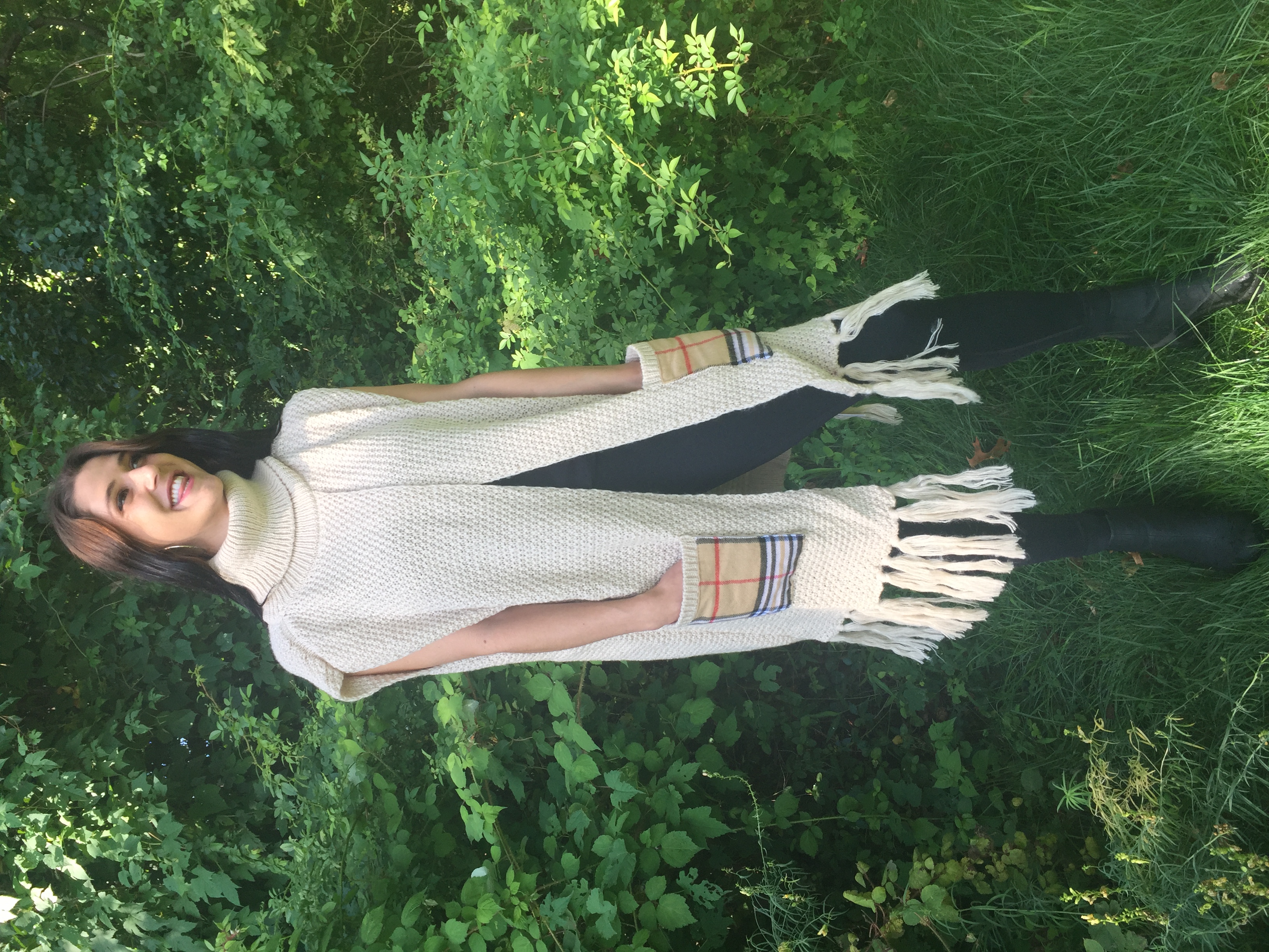 Tassel Turtleneck Vest