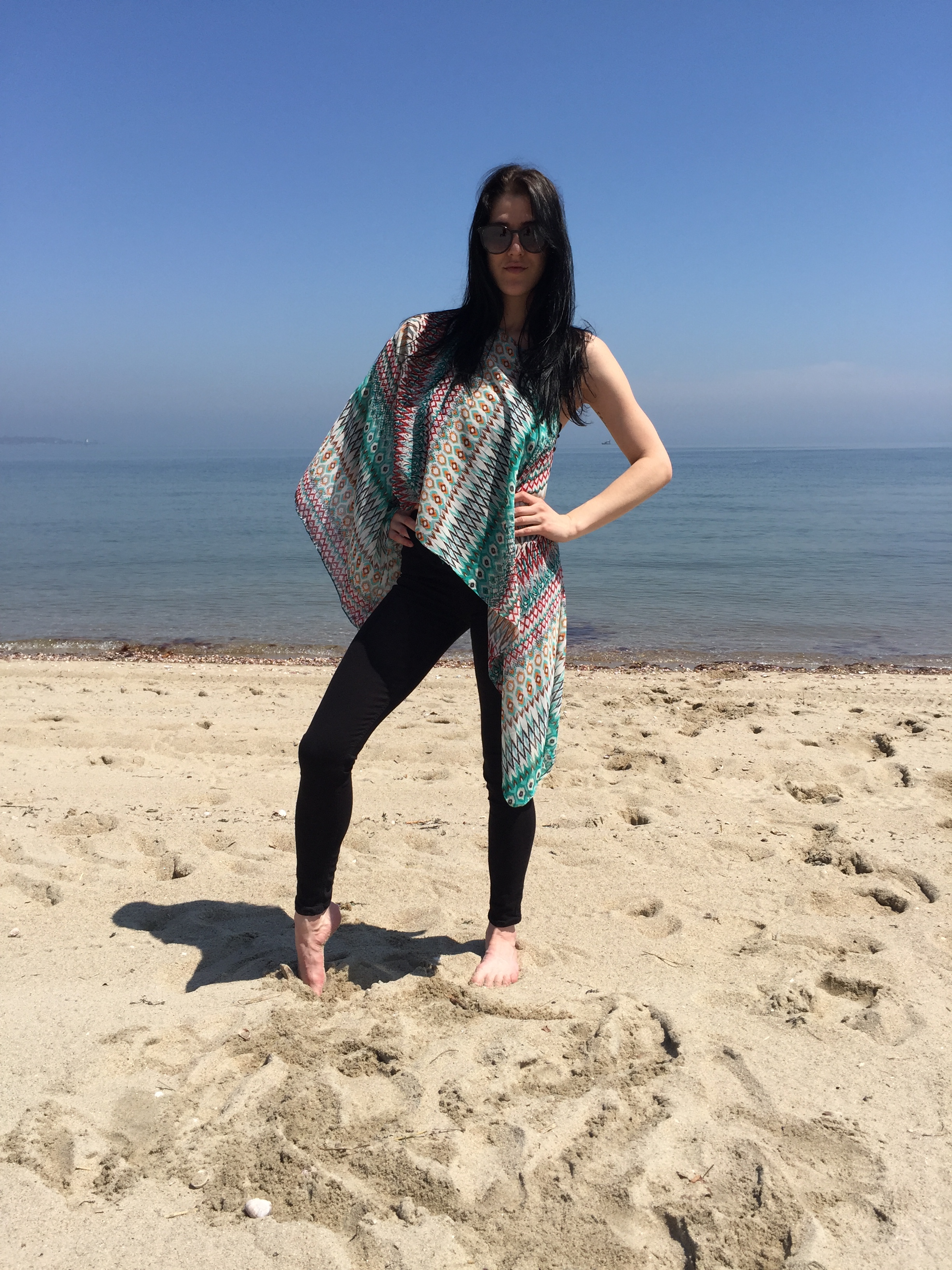 Button Tunic Aztec Green