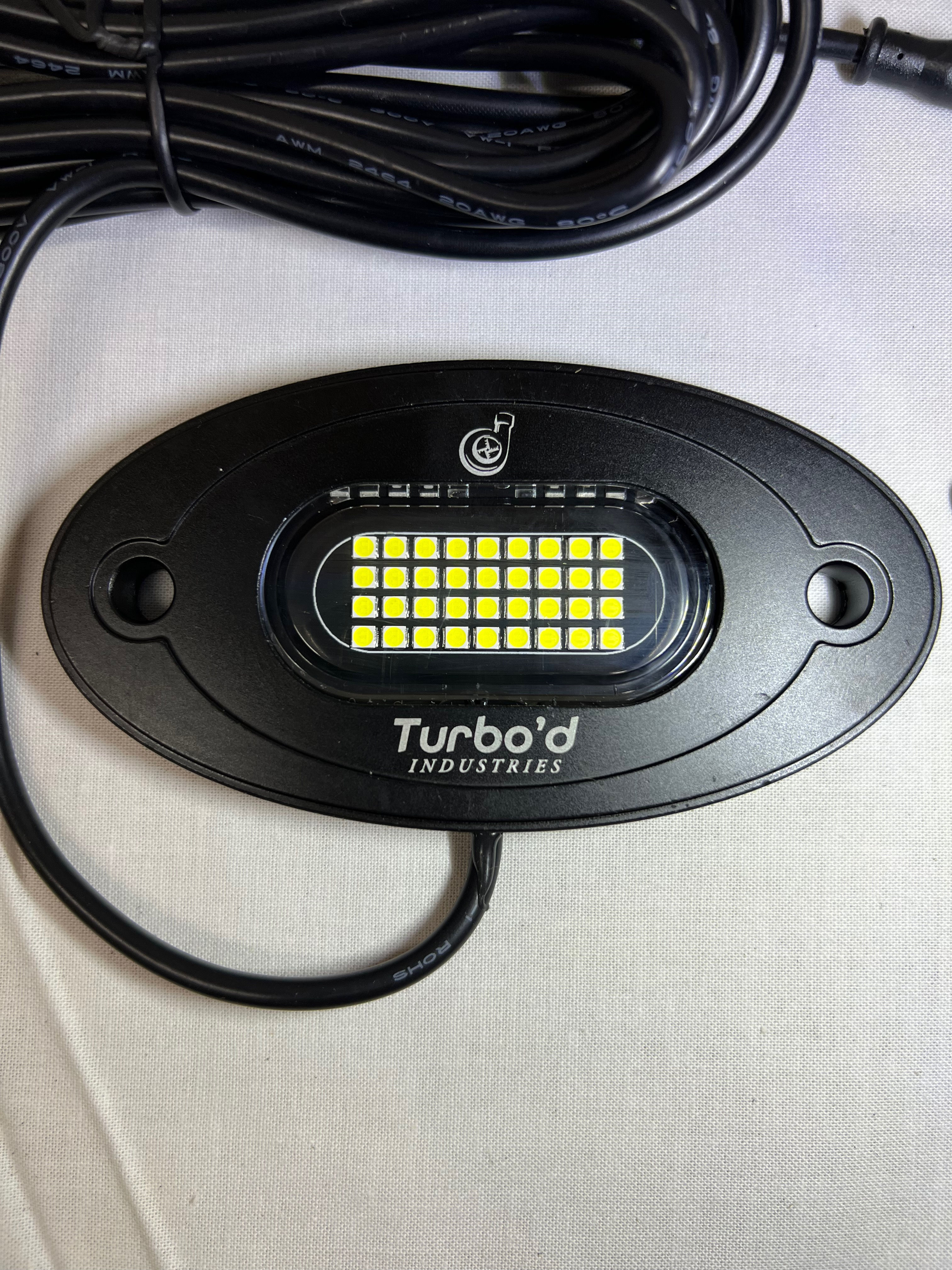 36 LED Pure White Rock Light Kit