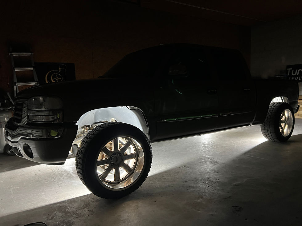 Thumbnail: High Intensity Pure White Wheel Lights