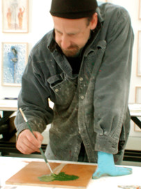 Lucas Reiner was one of the last projects Richard did in the Santa Barbara studio. Photo: © 2006 Richard Tullis