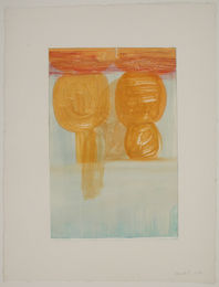 RF198607 | Robert Feintuch 1986_monoprint handmade 26"x20"