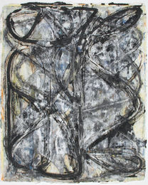 CA292013 | Charles Arnoldi 1992_monoprint tullis sb handmade 21"x17"