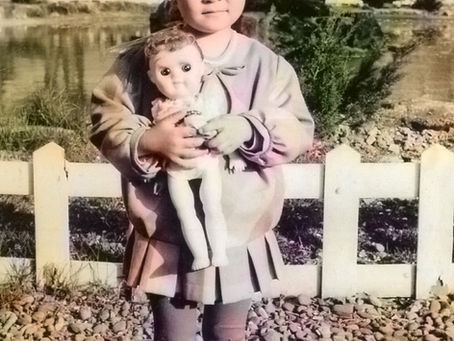 子どもの頃の写真投稿バトン