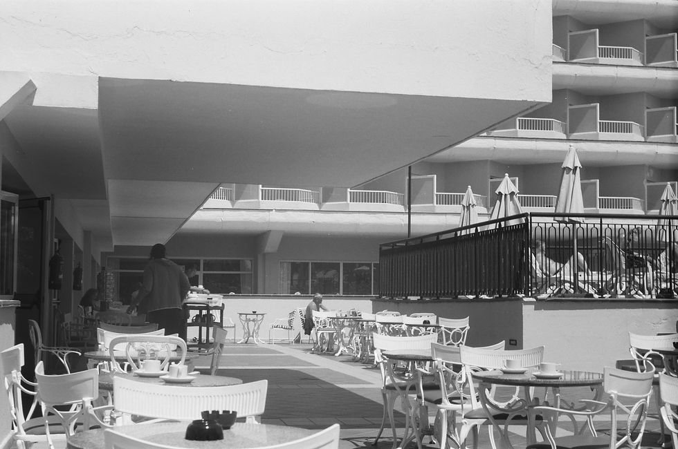 Hotel balcony