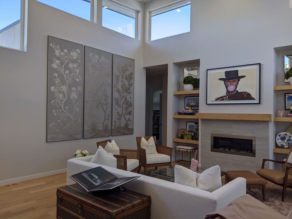 Interior home art consulting installation design denver colorado