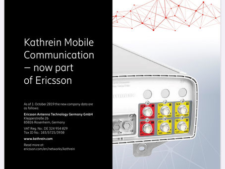 Ny katalog fra Kathrein Mobile Communications - nå en del av Ericsson