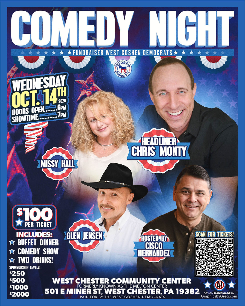 Comedy Night! hosted by the West Goshen Dems
