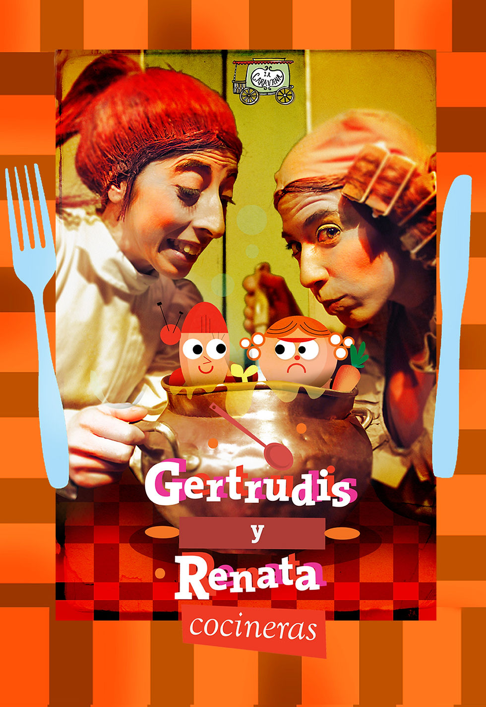 Gertrudis y Renata cocineras