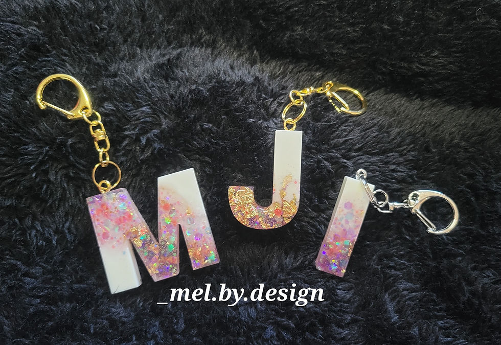 Thumbnail: Letter Keychains