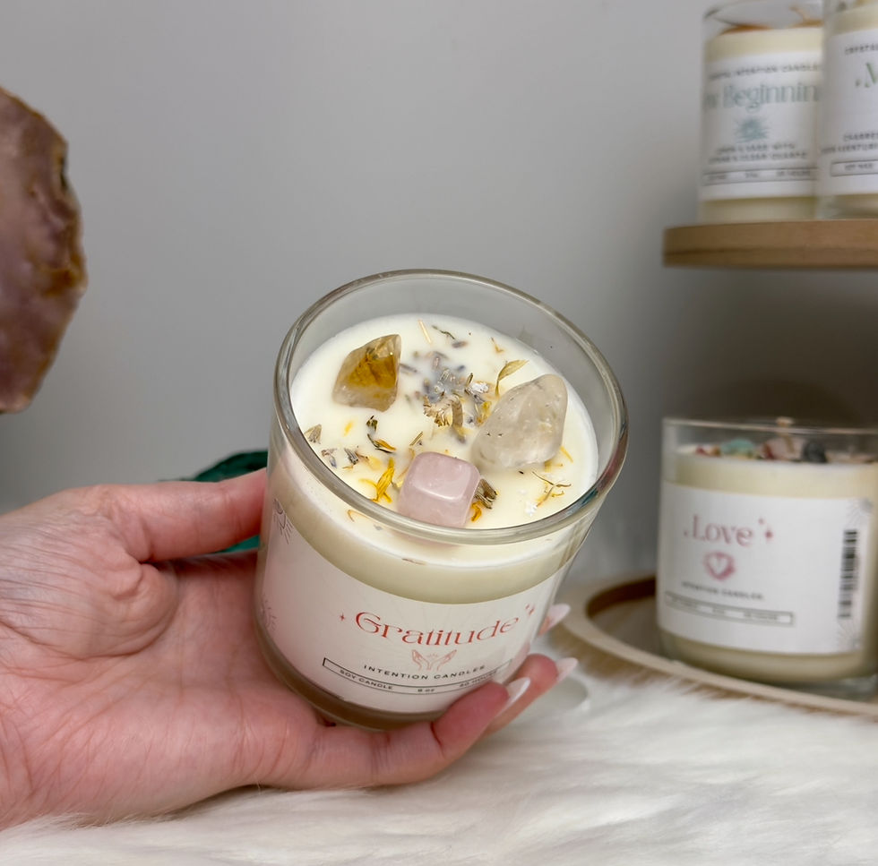 Thumbnail: Crystal Candles - Intention Collection