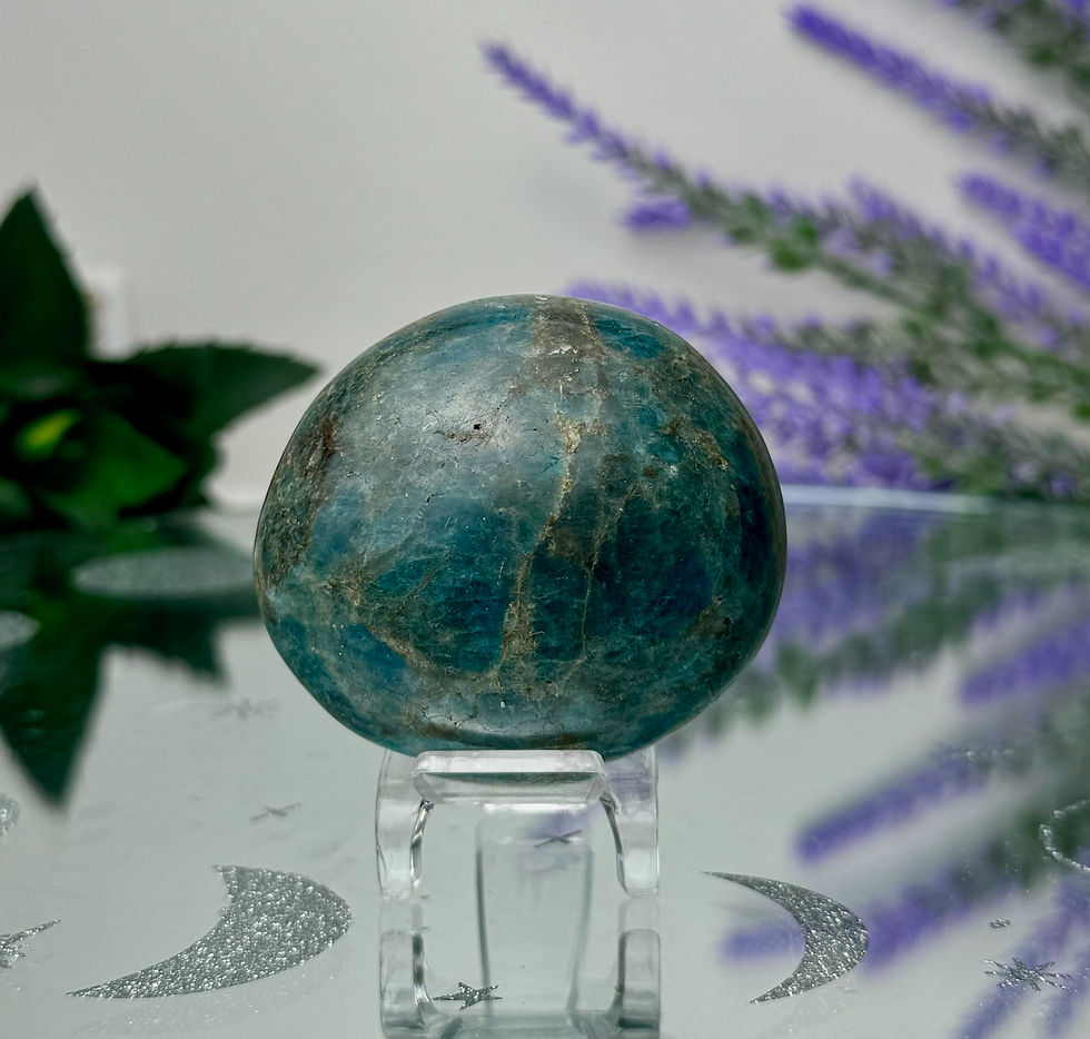 Thumbnail: Blue Apatite Palm Stones