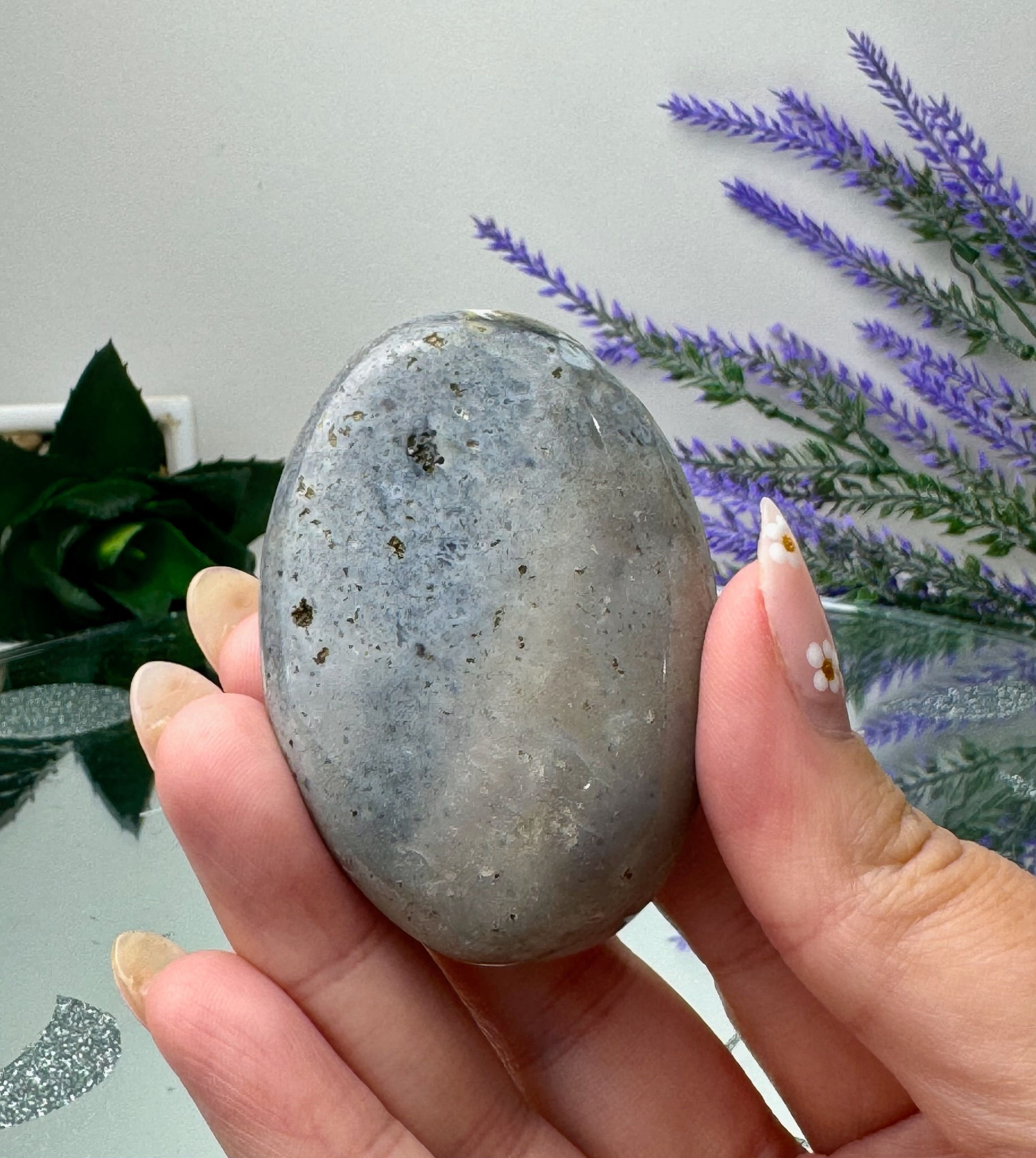 Ocean Jasper Palm Stone
