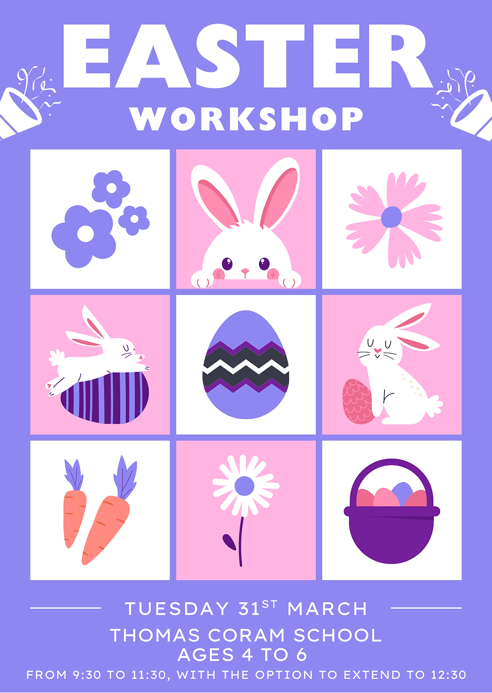 Easter Workshop - 4 to 6 years