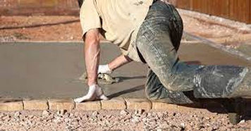 concrete installation