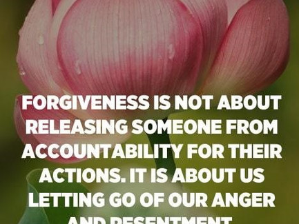 The Struggle between Accountability and Forgiveness