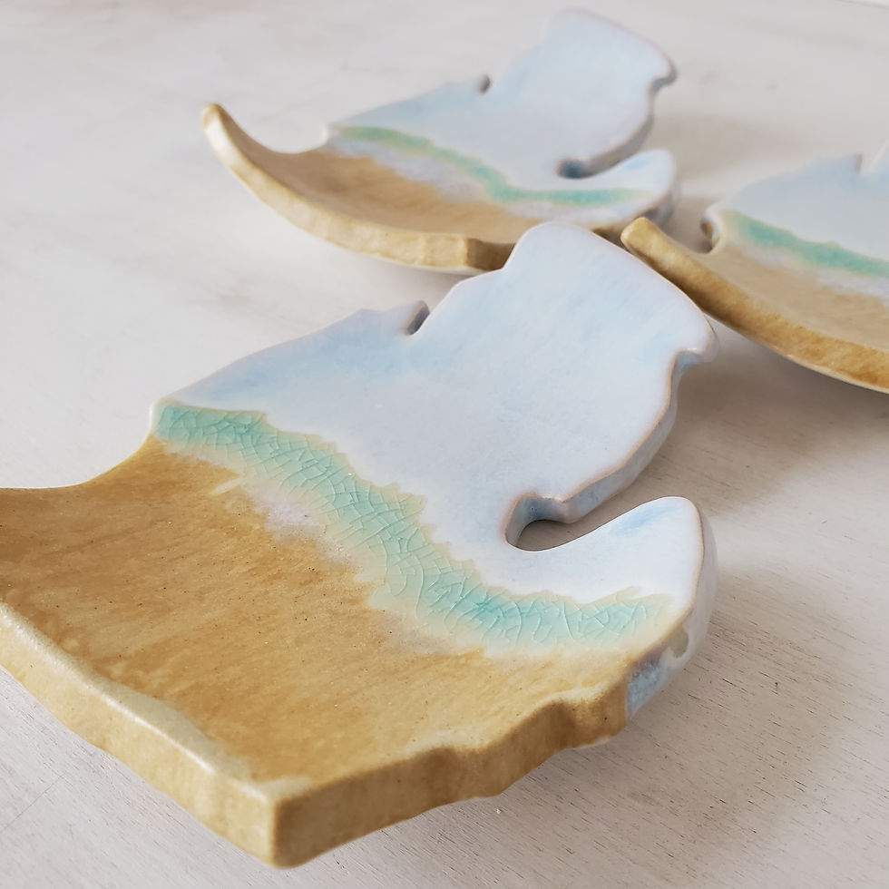 Thumbnail: Michigan Lower Peninsula Tray - BEACHSCAPE