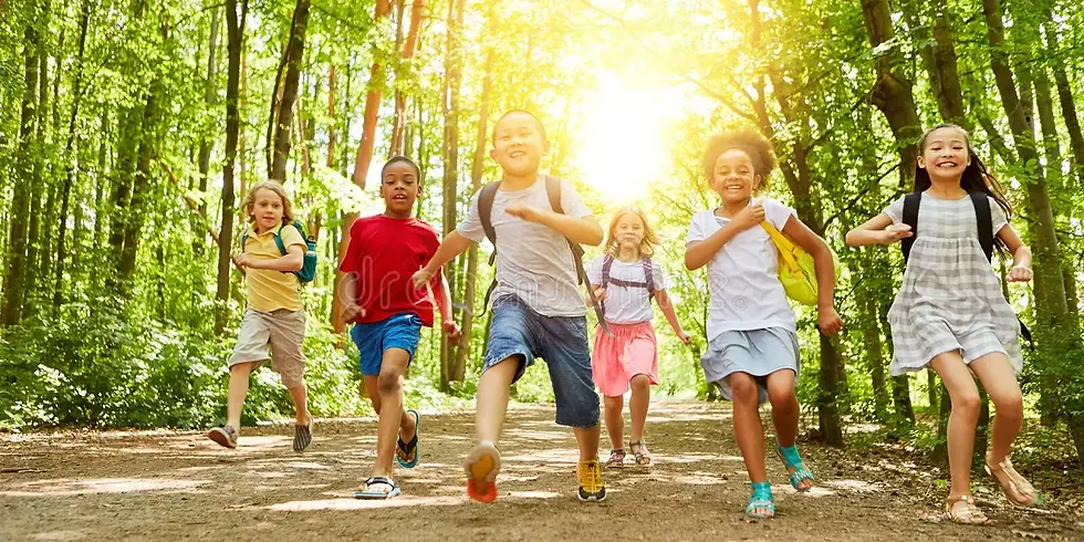 children-run-together-to-summer-camp-happy-kids-nature-178518155