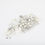 Thumbnail: Decorative hair comb with pearls and crystals