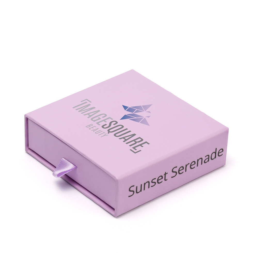 Purple box for Sunset Serenade Press-On Nails